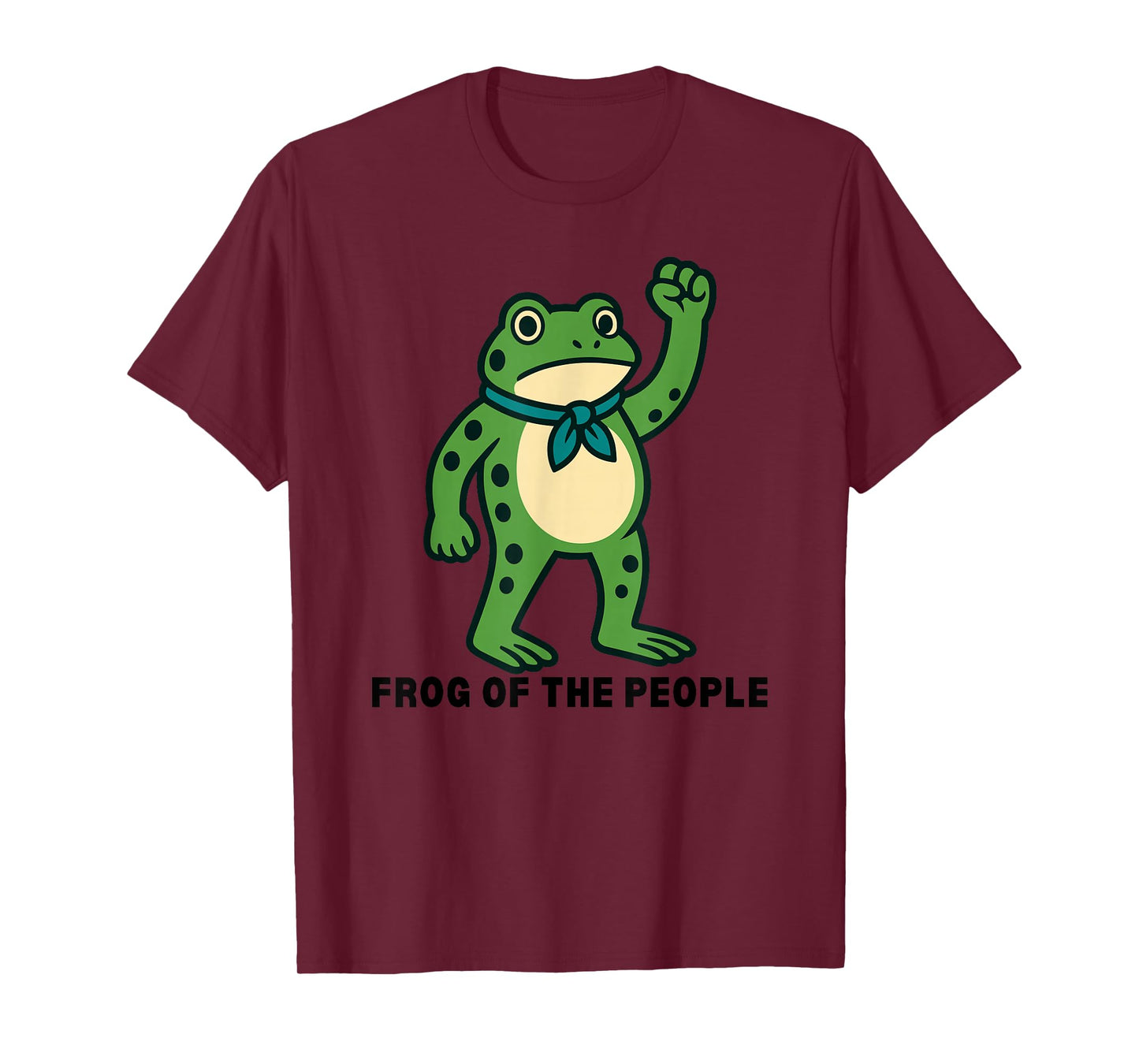 Frog of The People Protest Resistance Fist Portland Frog T-Shirt