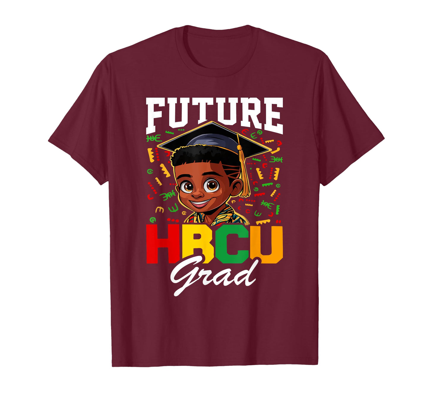 Future HBCU Grad Black Boy HBCU Toddler Kids Graduation T-Shirt