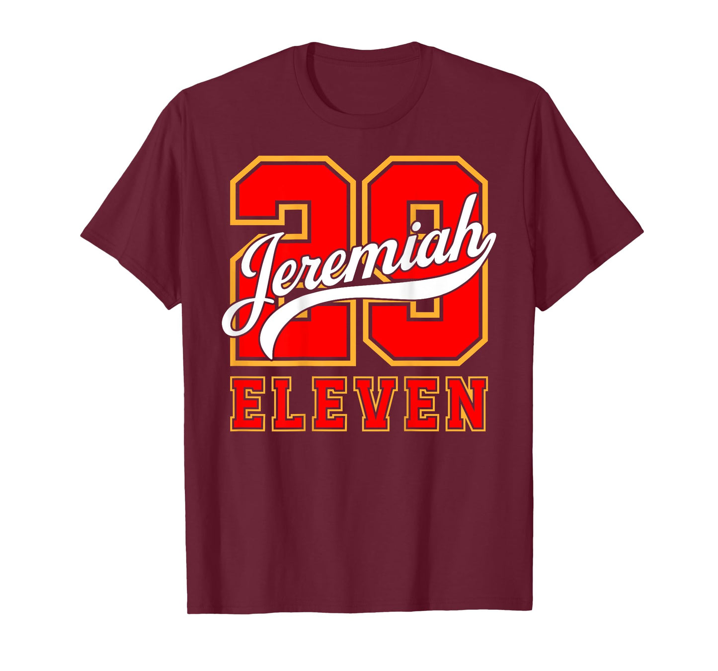 Jeremiah 29:11 Sports Theme Faith wear Christian T-Shirt