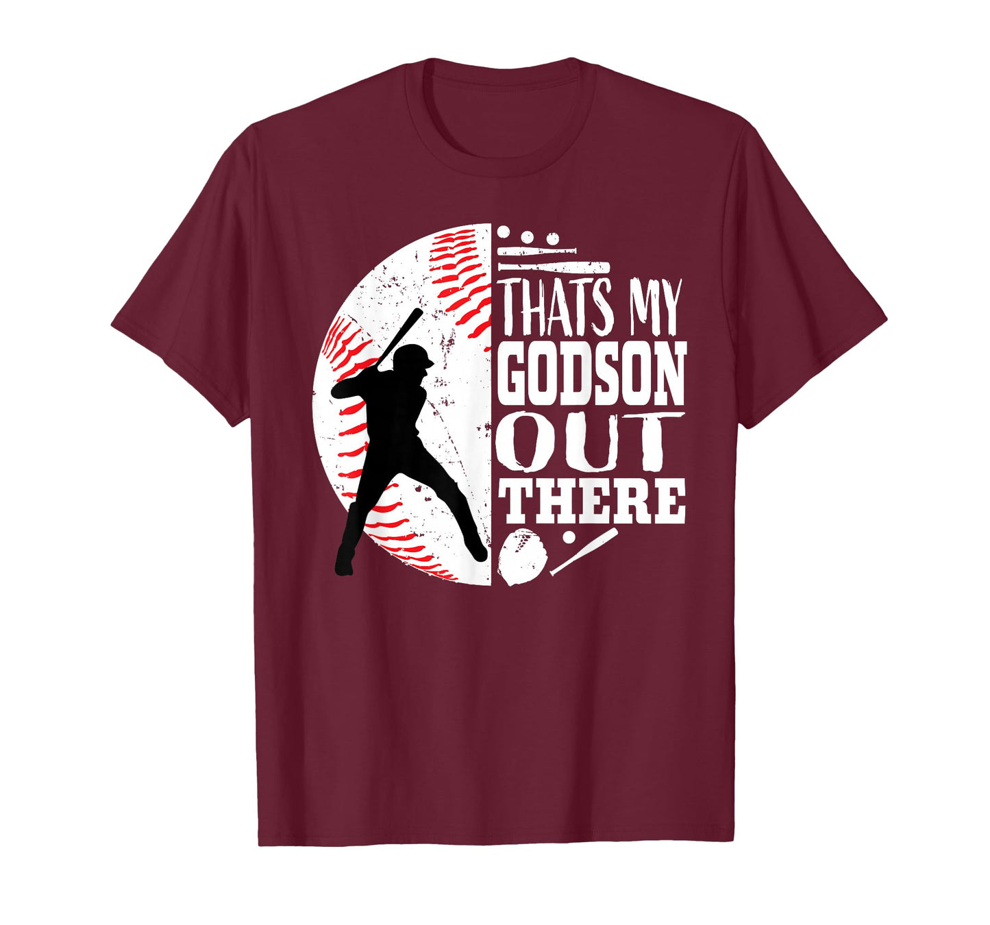 Cute That's My Godson Out There Baseball Godmother Godfather T-Shirt