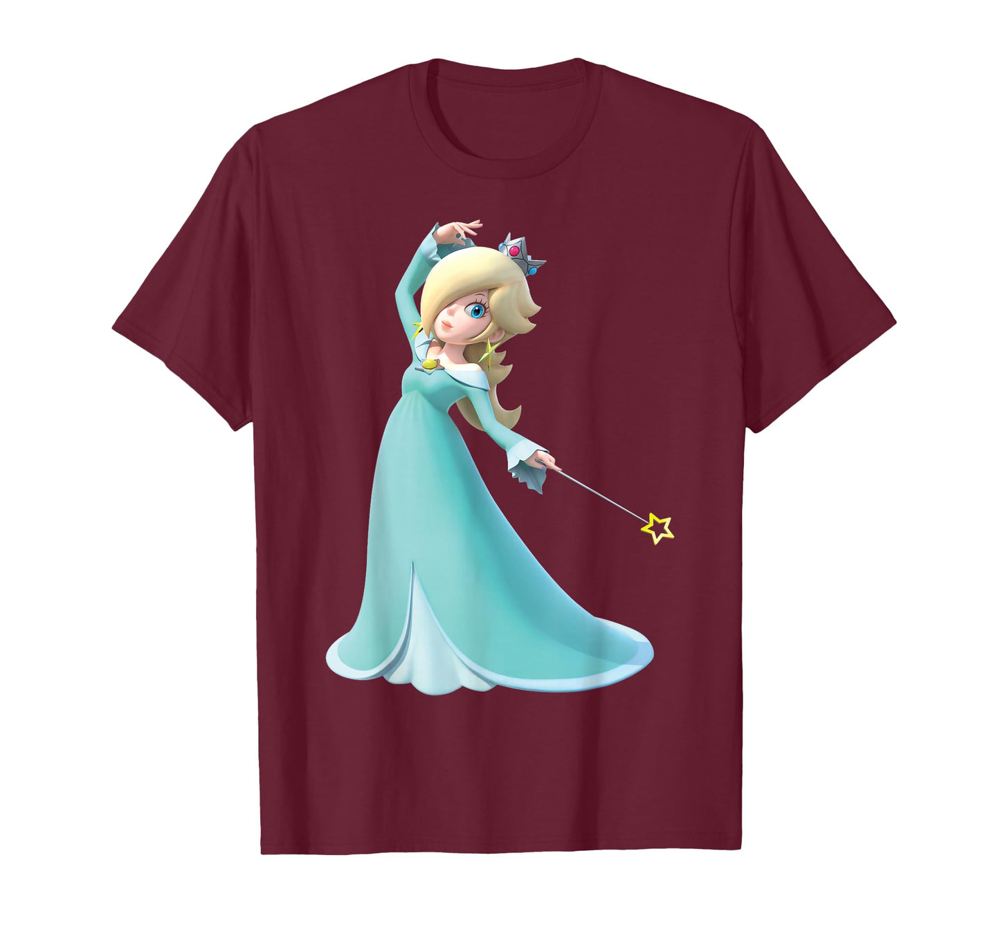 Super Mario Vintage Rosalina 3D Nintendo Poster T-Shirt
