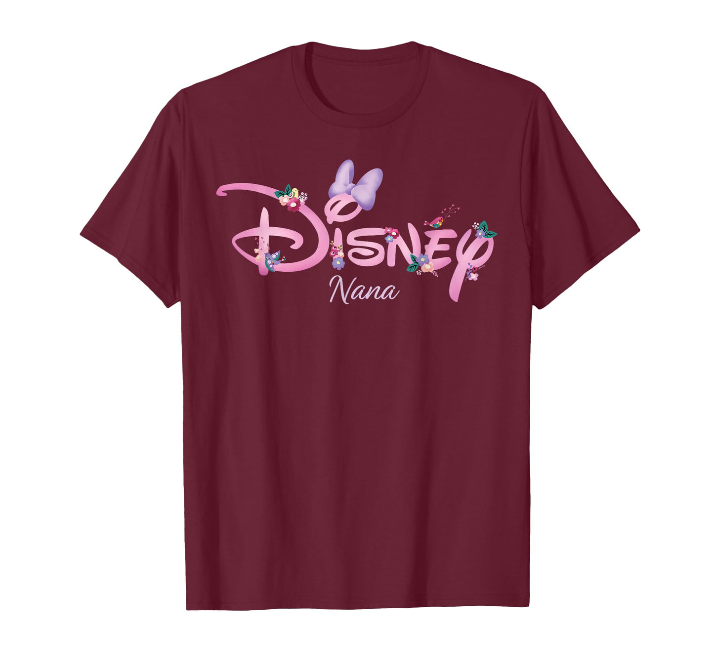 Disney Nana Minnie Mouse Logo Family Trip Mother’s Day Gift T-Shirt