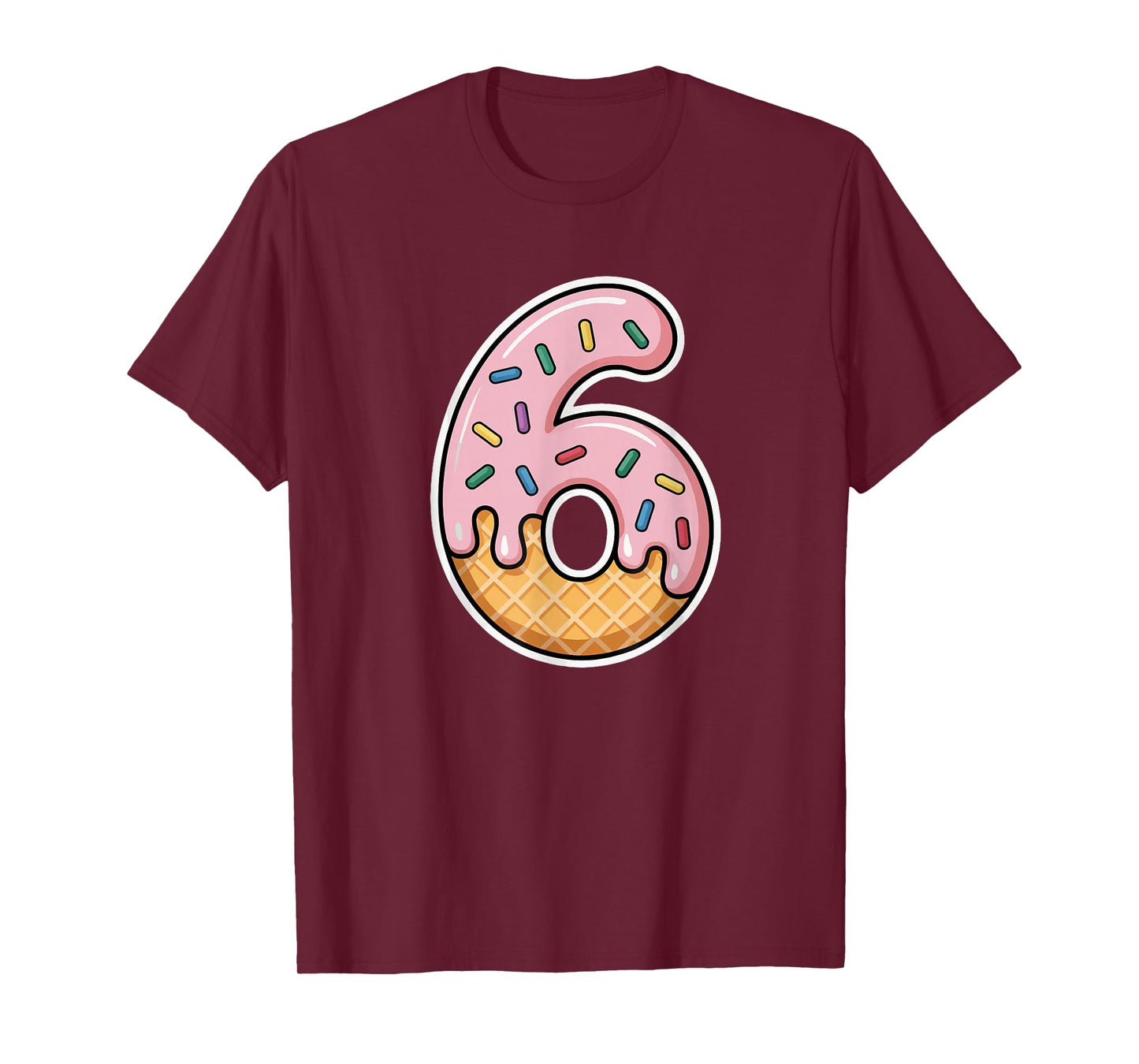 67 Ice Cream Drip Meme Six Seven Gen Alpha Slang T-Shirt