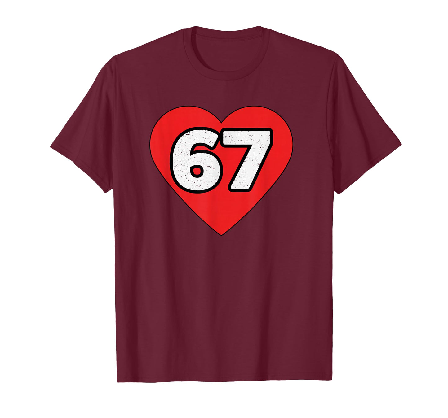 I Love 6 7 Classic Meme six Seven T-Shirt