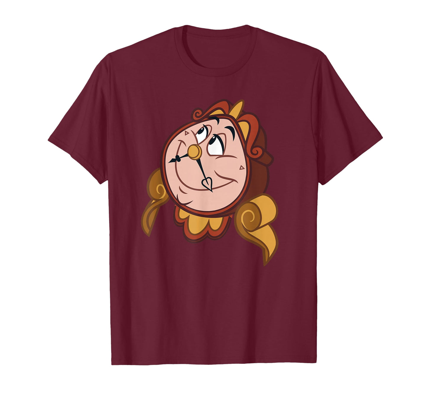 Disney Beauty and the Beast Cogsworth Big Face Costume T-Shirt