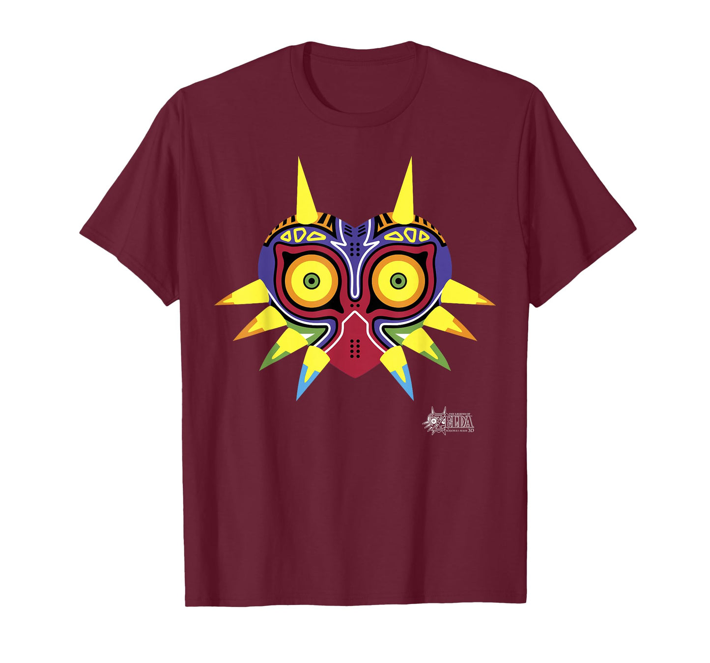 Legend Of Zelda Majoras Mask Portrait Logo T-Shirt