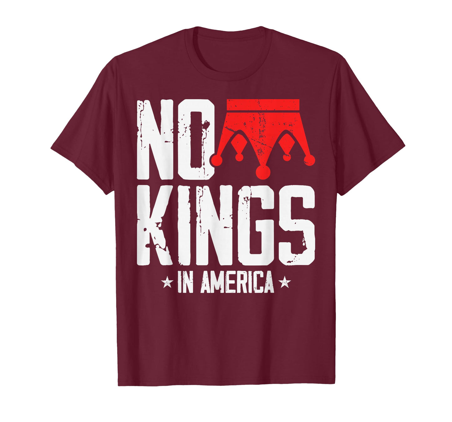 No Kings Vintage Patriotic Freedom Liberty Usa Liberty T-Shirt