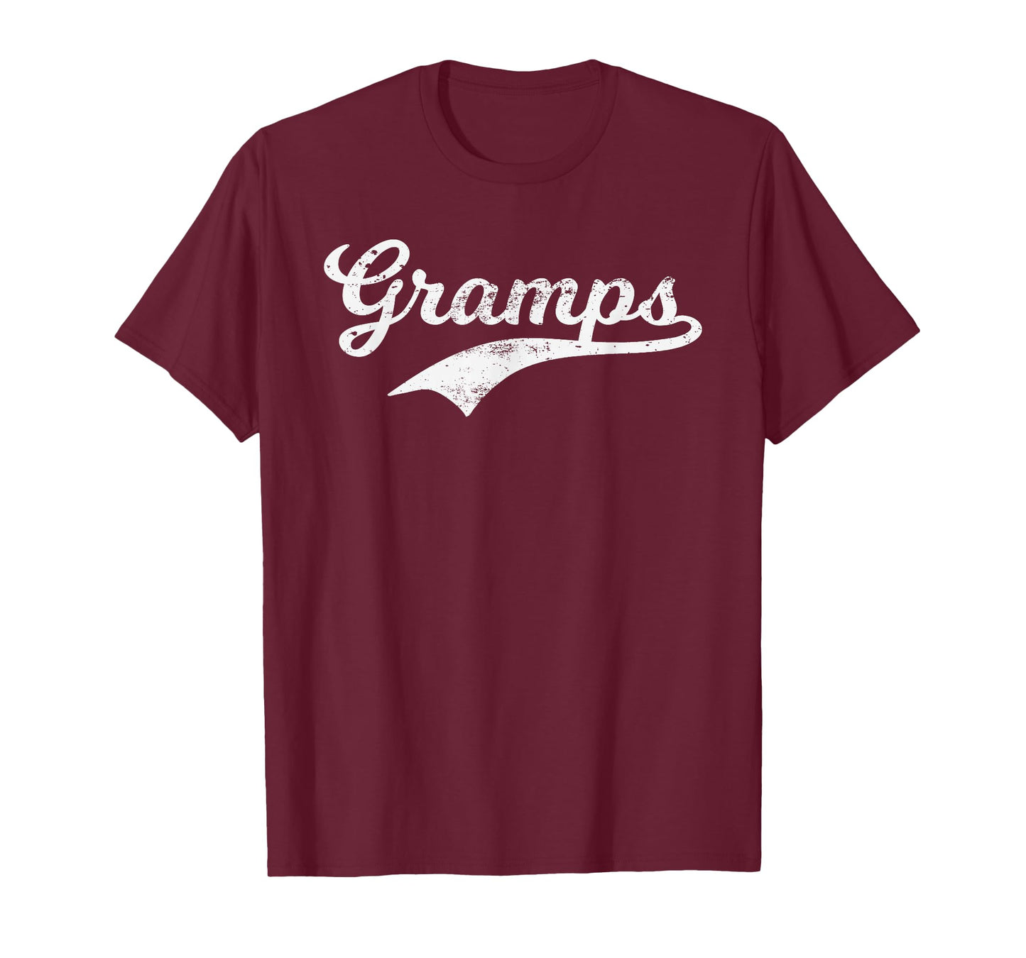 Gramps Grandpa Grandad Father's Day Gift Baseball Style Pops T-Shirt