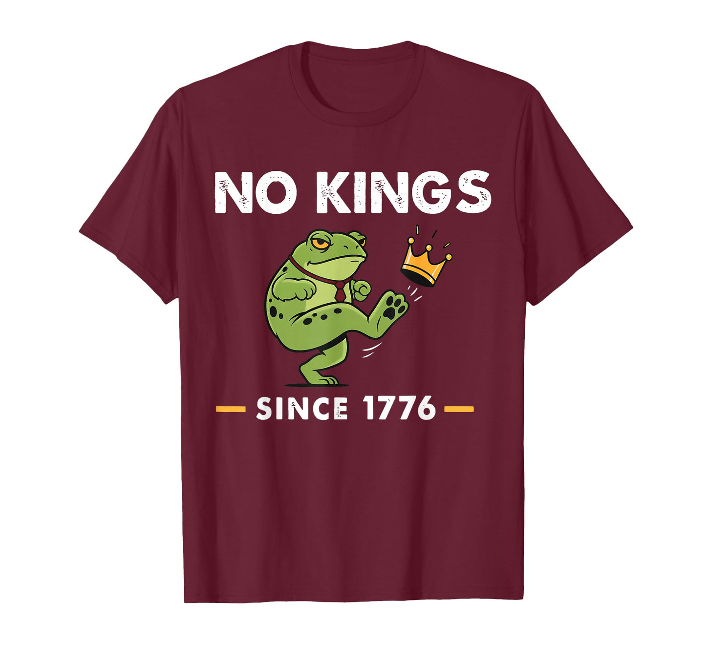 No Kings Since 1776 Portland Frog T-Shirt