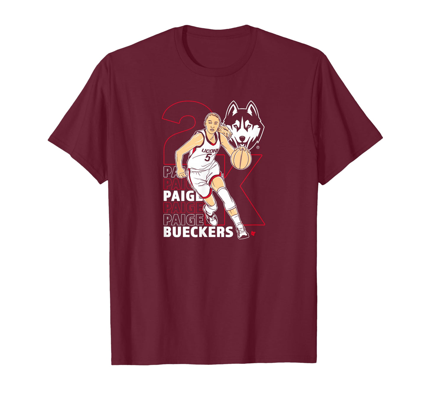 Paige Bueckers - 2K - UConn Women's Basketball T-Shirt