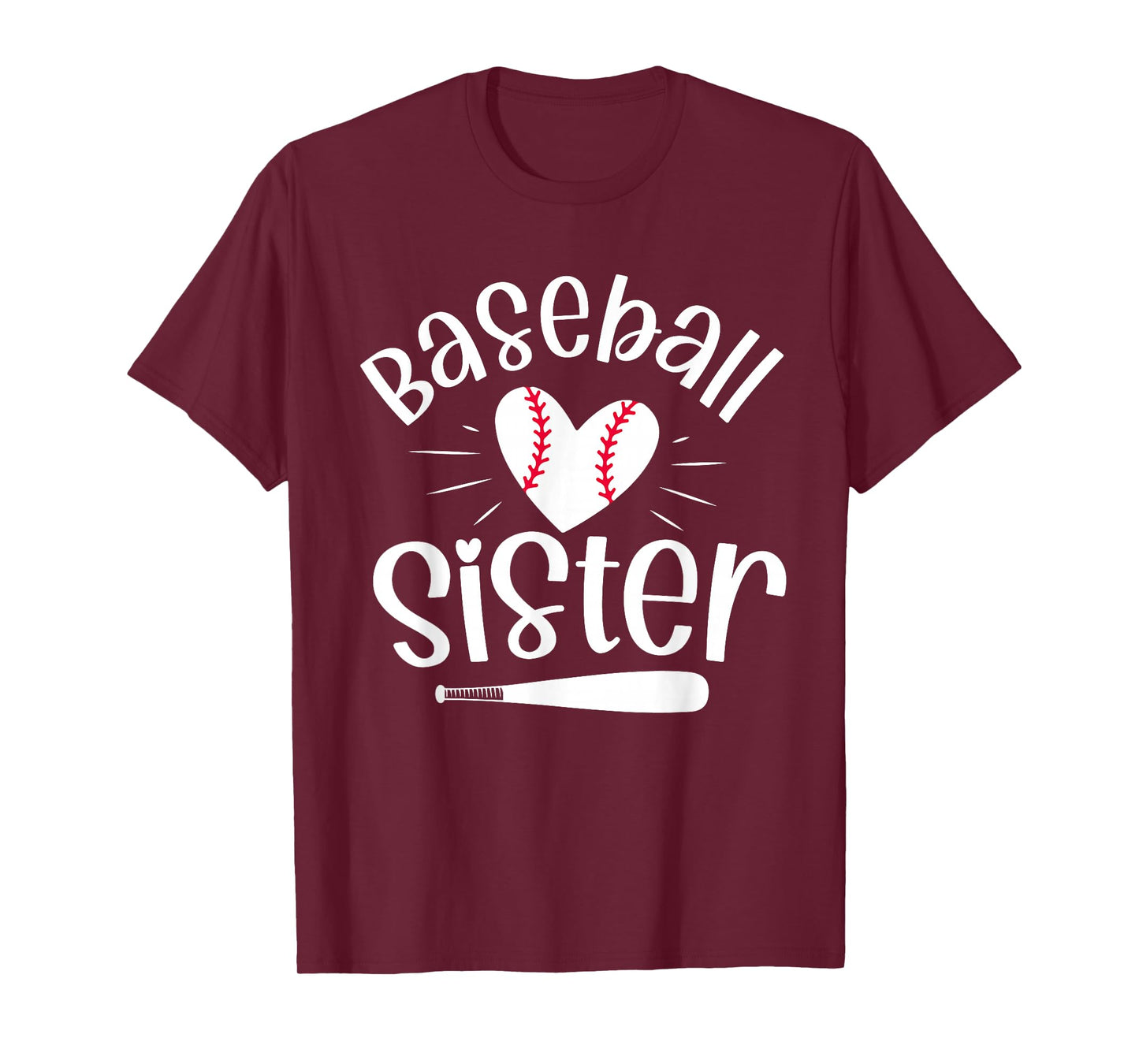 Baseball Sister Funny for Baseball Sisters Fans T-Shirt