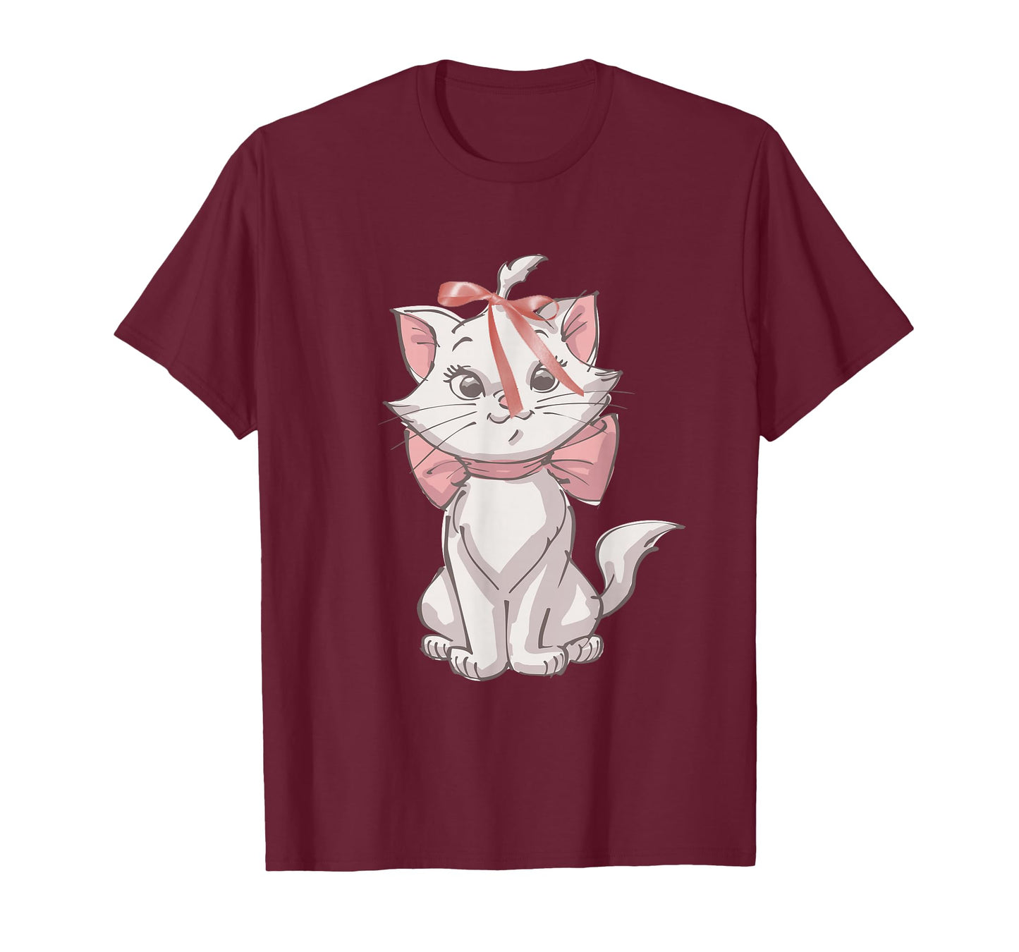 Disney The Aristocats Watercolor Style Marie Portrait T-Shirt