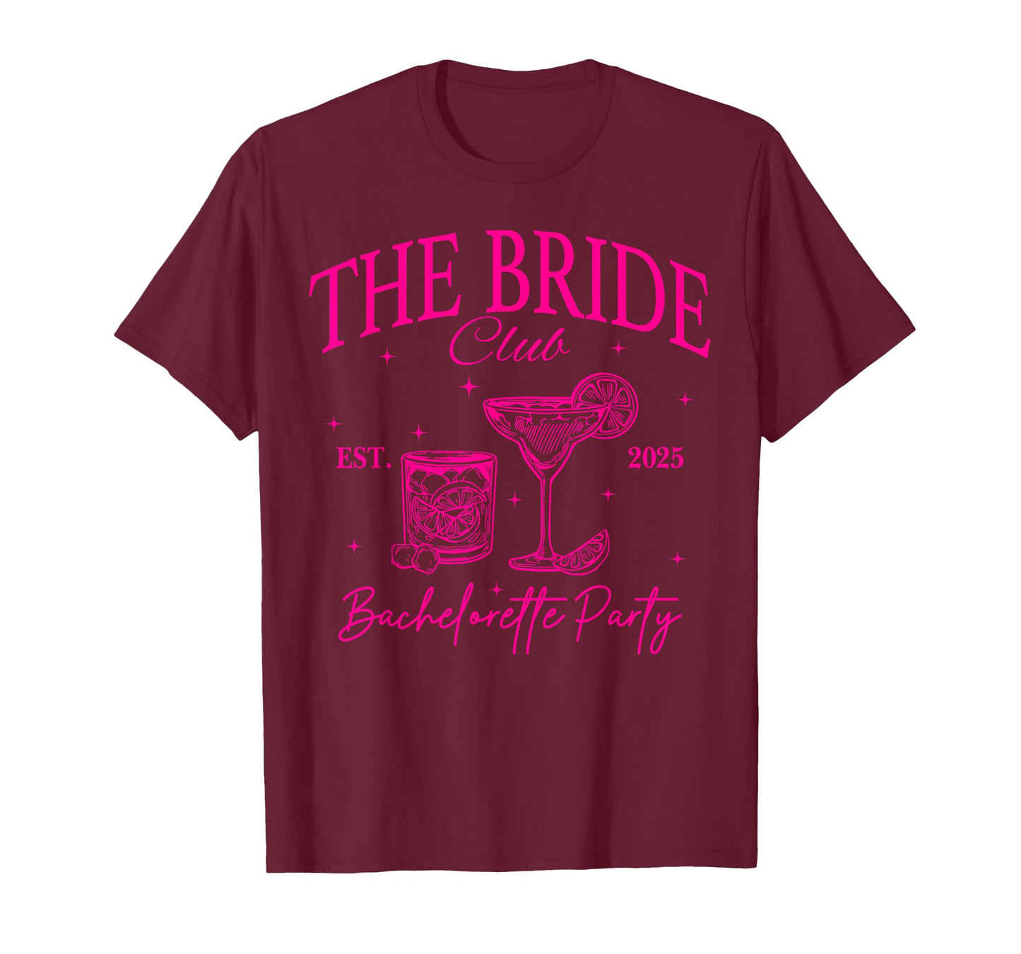 Bride Club Bach Club Matching Bachelorette Party 2025 T-Shirt