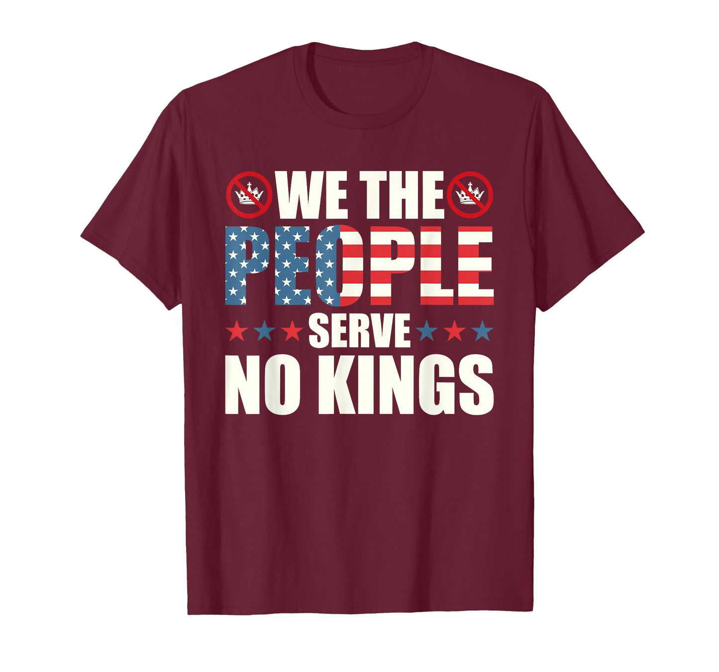 No King in America Quote We The People T-Shirt