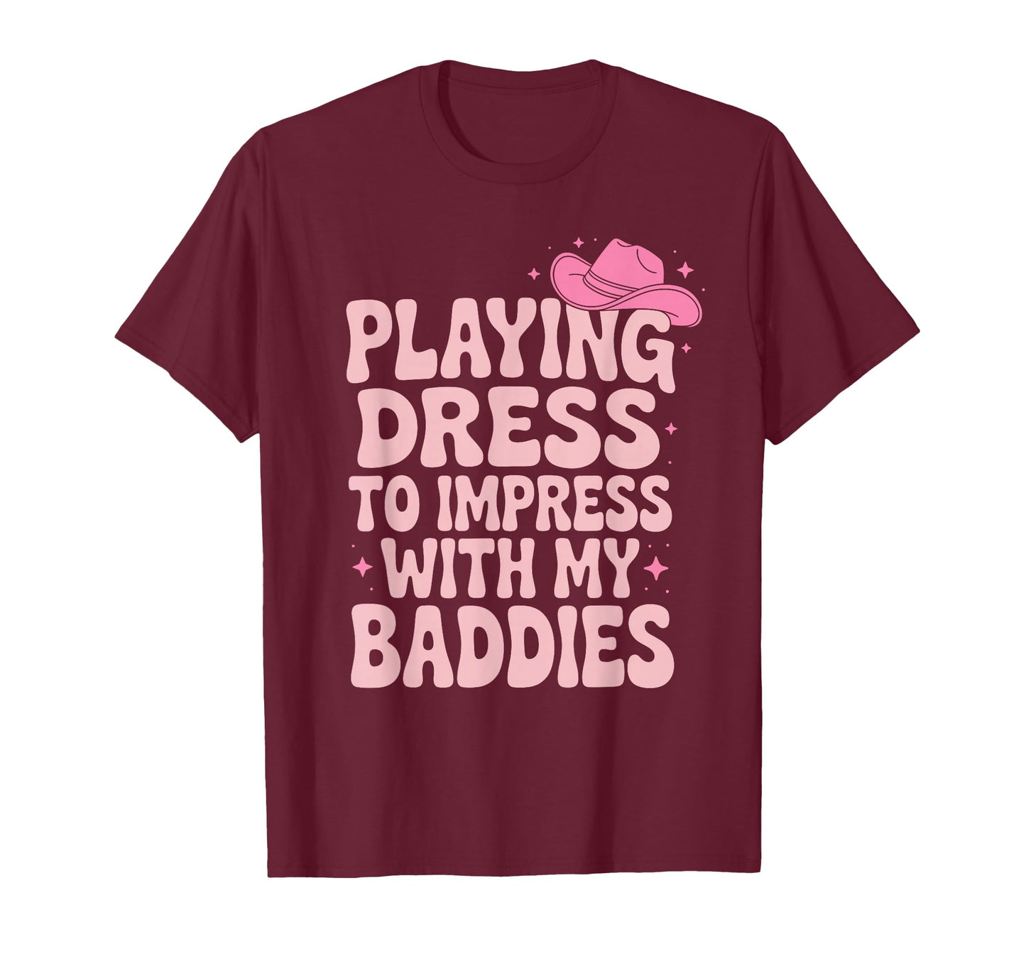 Playing Dress to Impress with My Baddies Matching Girls T-Shirt
