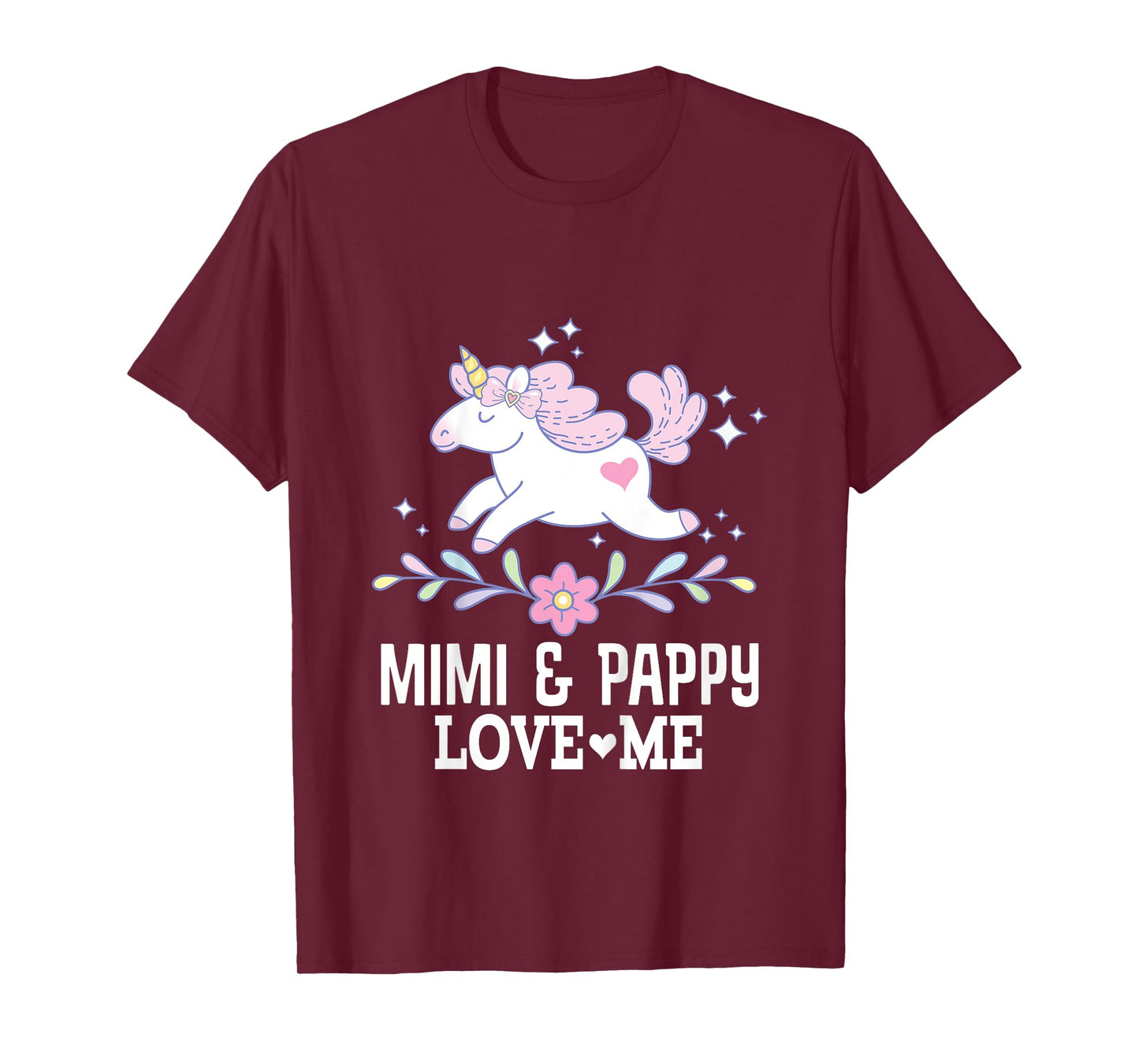 Mimi And Pappy Granddaughter Unicorn T-Shirt