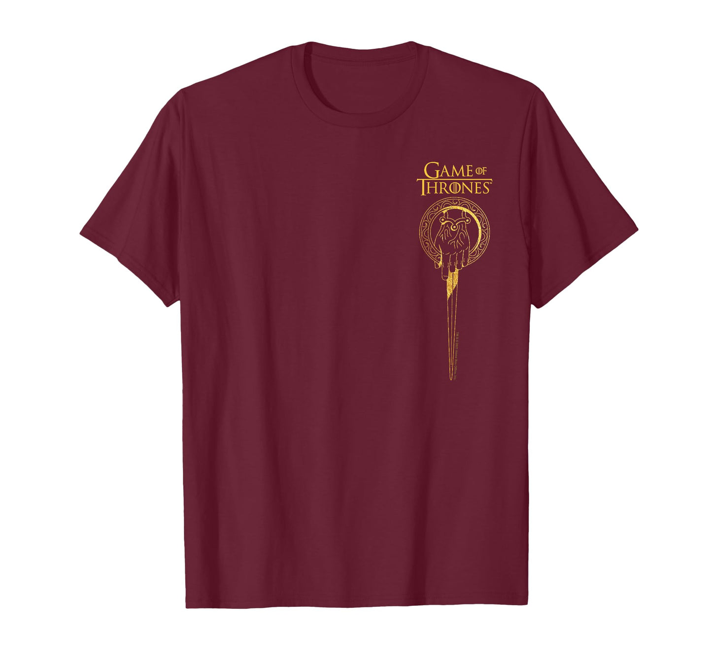 Game of Thrones Hand Crest Pocket Logo T-Shirt