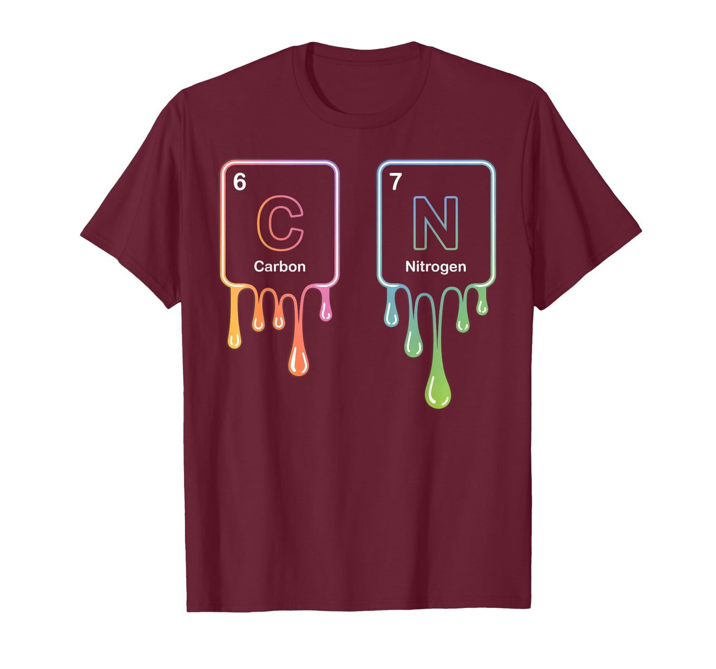 6 7 Funny Science Chemistry Teacher Periodic Table Meme T-Shirt