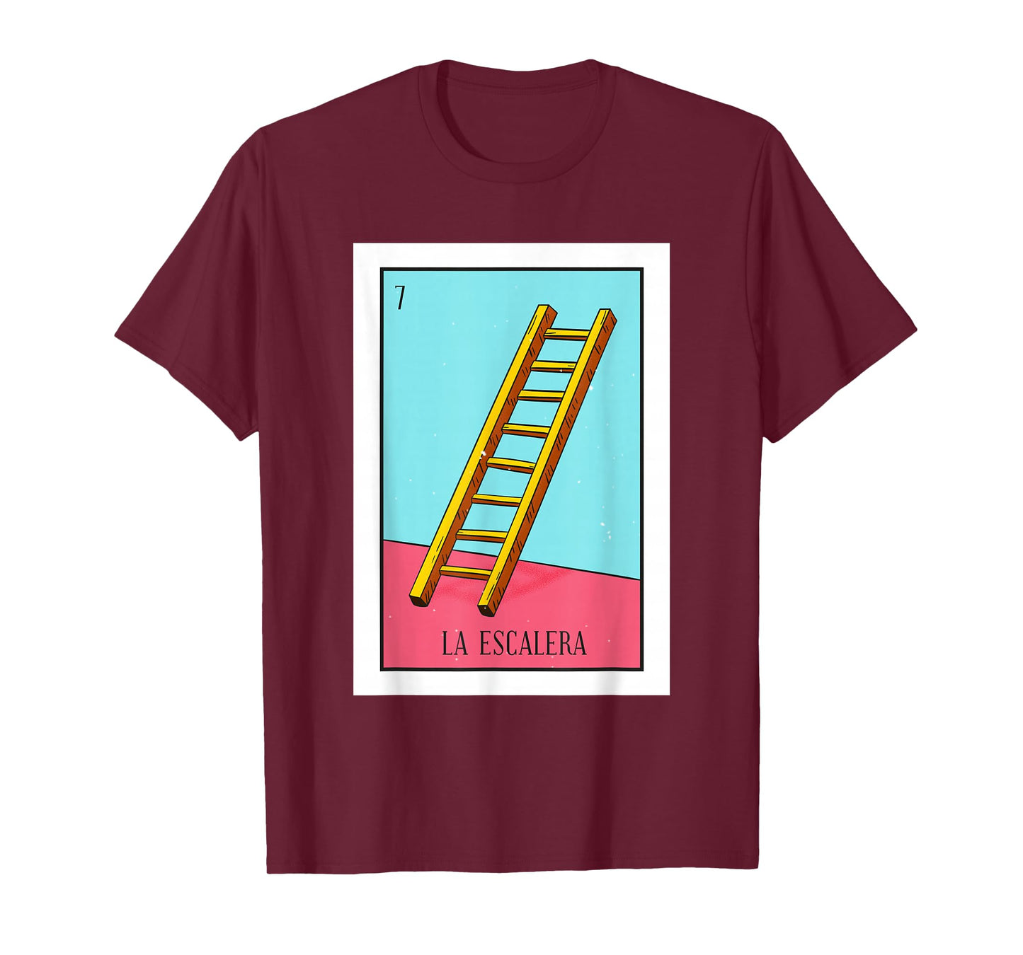 La Escalera Lottery Gift The Ladder Card Mexican Lottery T-Shirt