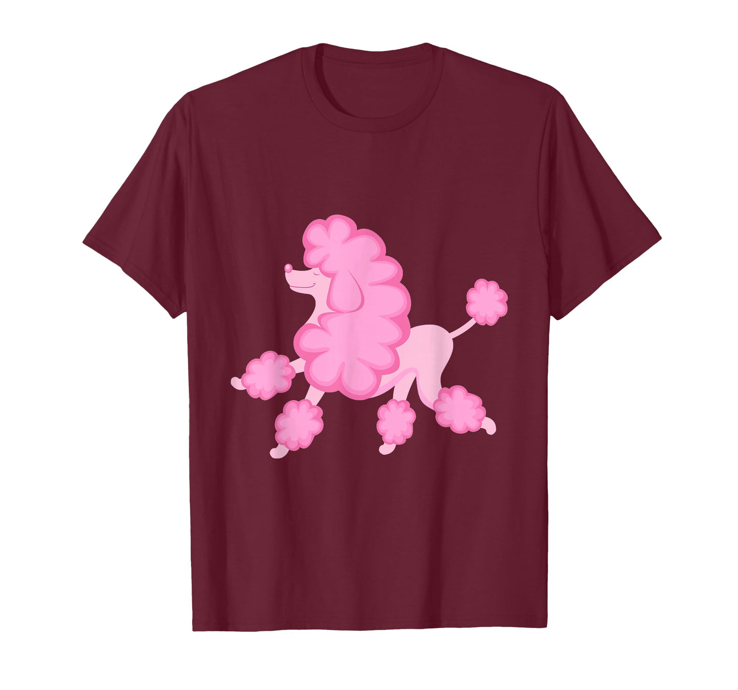 Fancy Pink Poodle T-Shirt T-Shirt