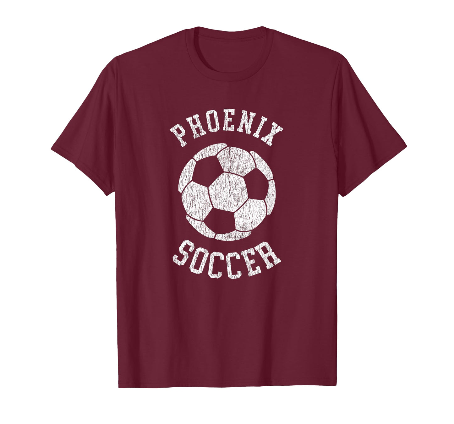 Phoenix Soccer Retro Distressed 90's Vintage T-Shirt