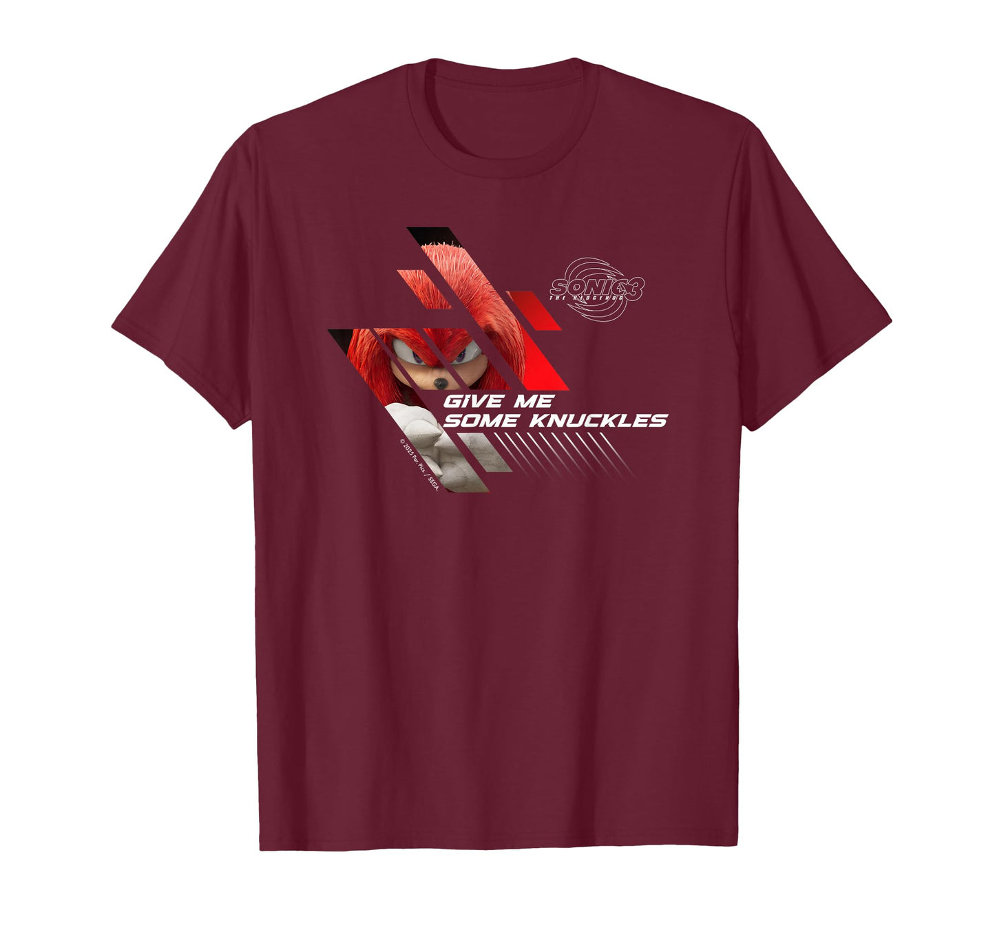 Sonic the Hedgehog 3 - Knuckles "Give Me Some Knuckles" T-Shirt