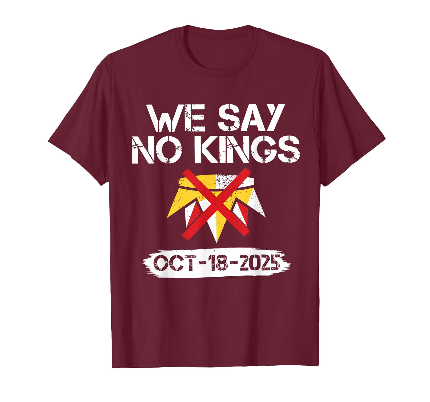 No Kings October 18 No Kings Day T-Shirt