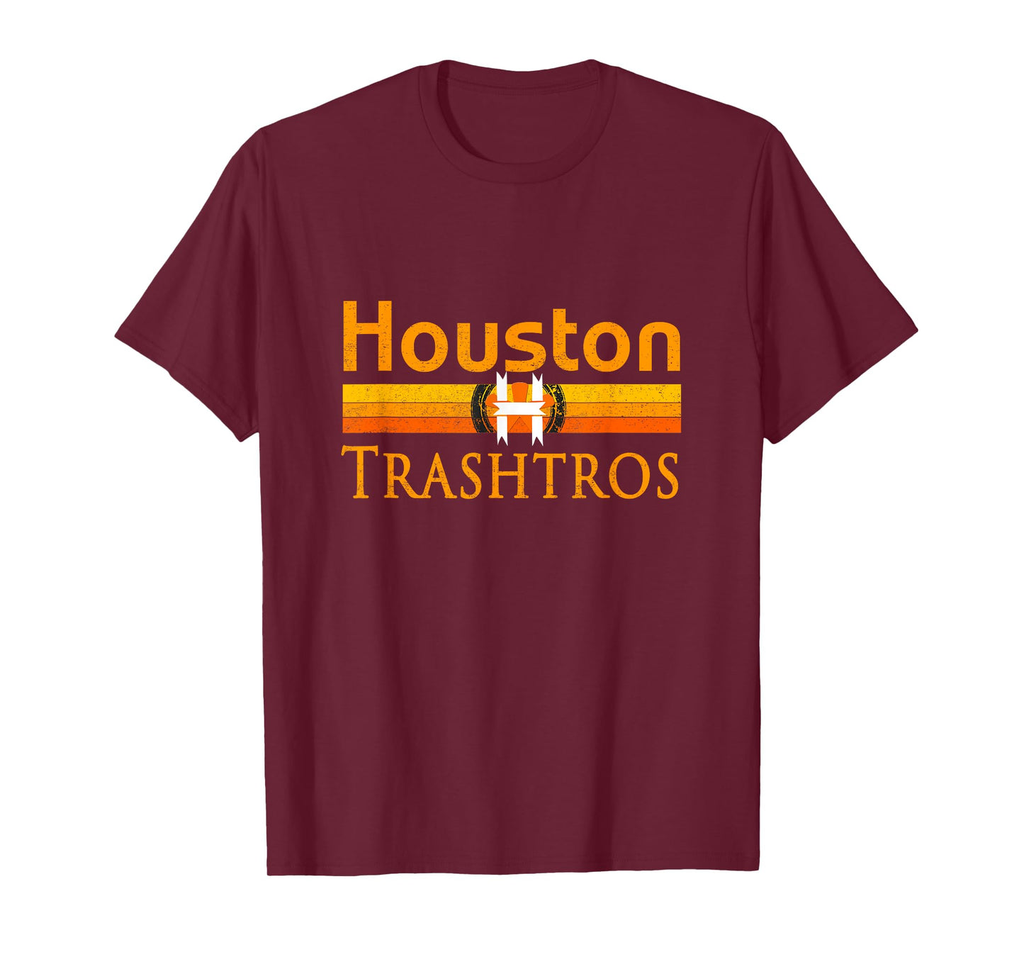 Houston Trashtros Asterisks Cheated in 2017 Funny Baseball T-Shirt
