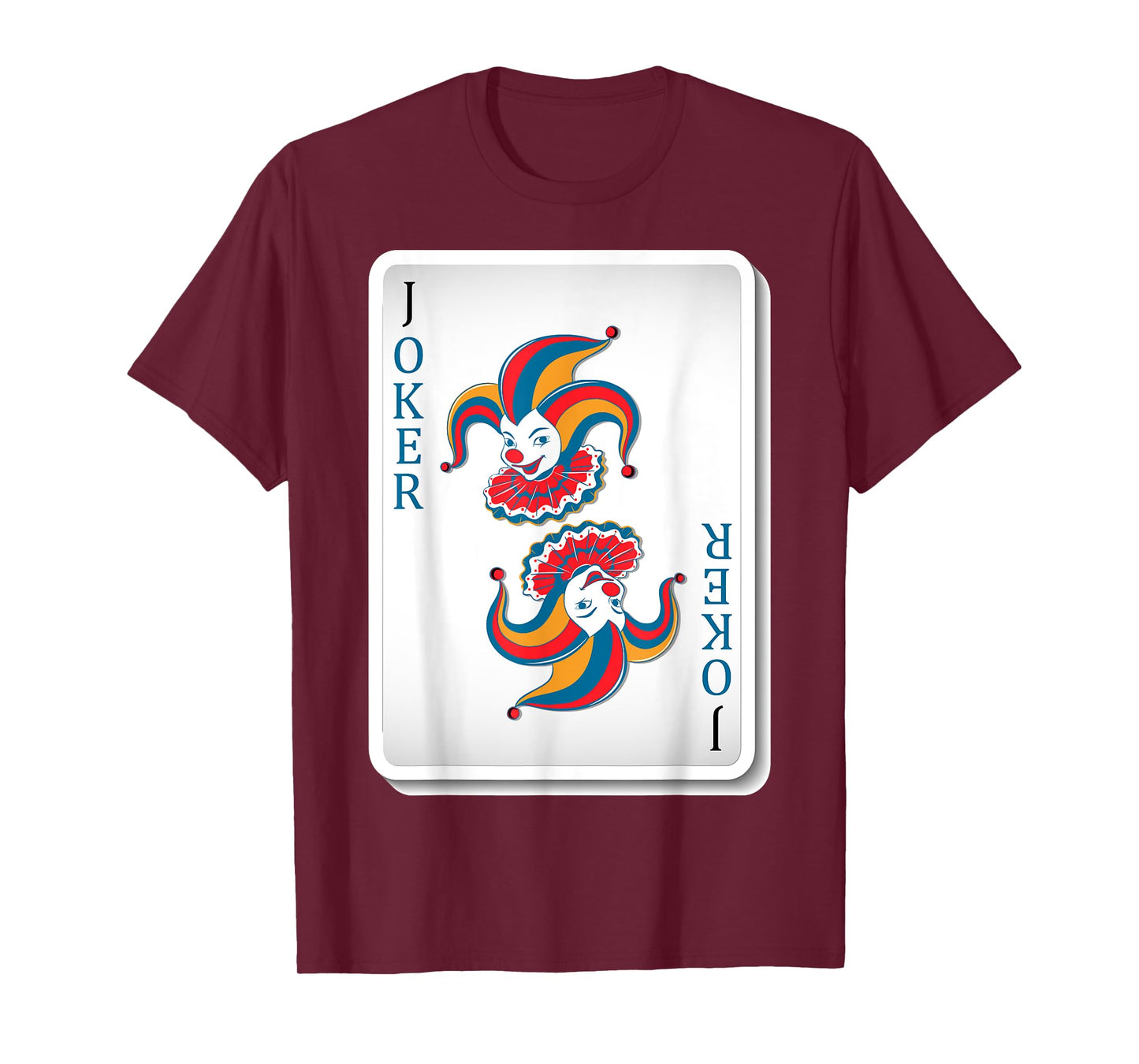 Joker Jester Poker playing Card Funny T-Shirt