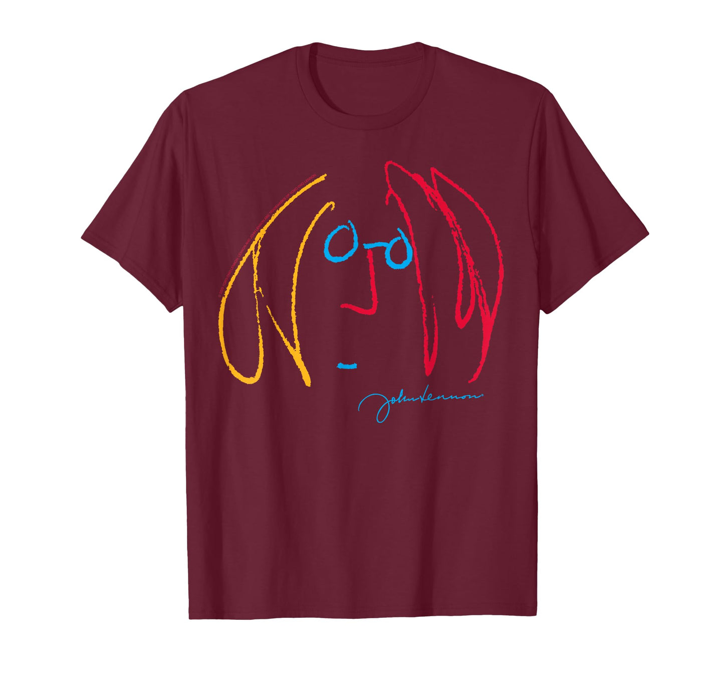 John Lennon - Oversized Face T-Shirt