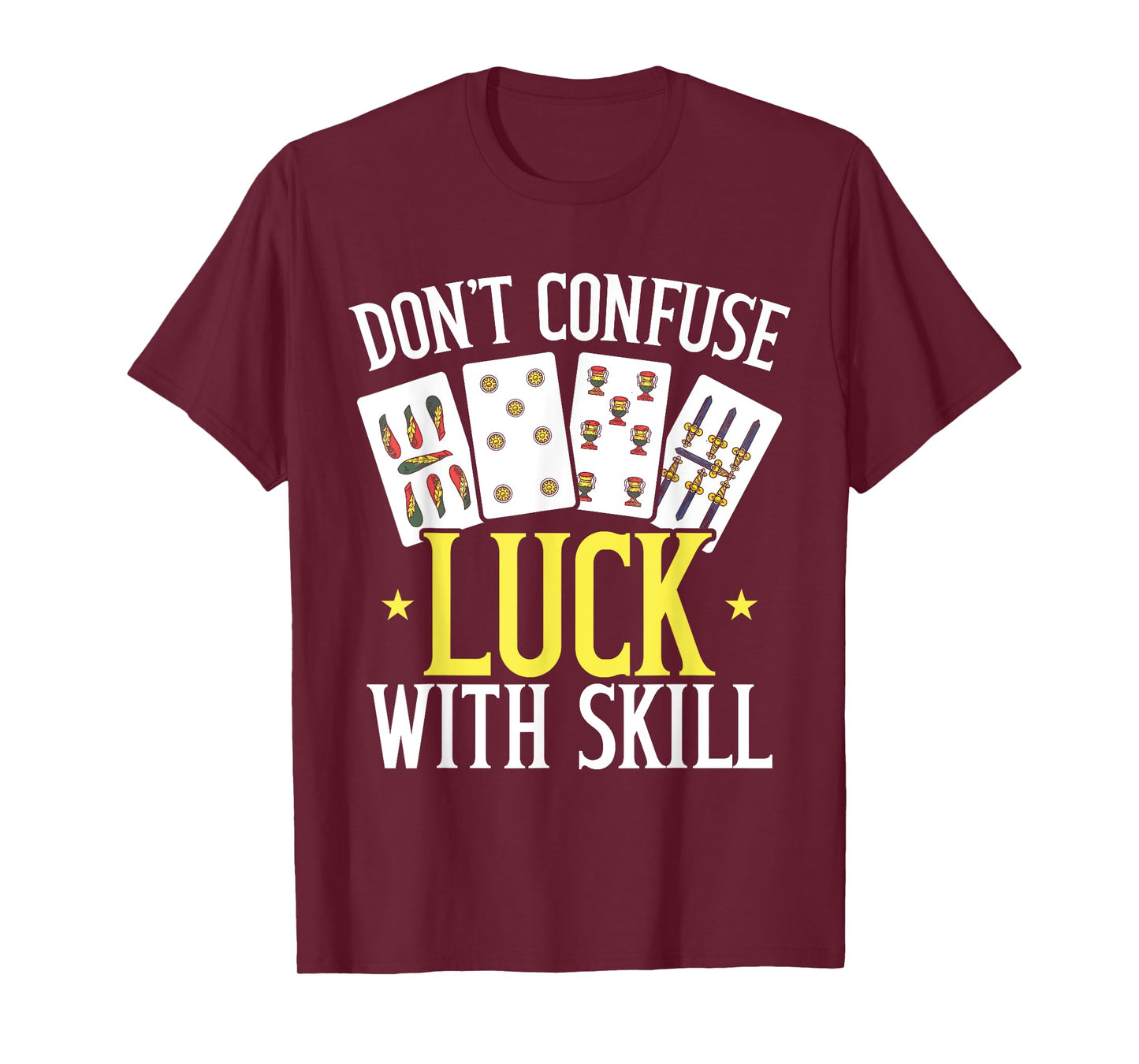 Scopa Italian Card Game Player Enthusiast Confuse Scopa T-Shirt