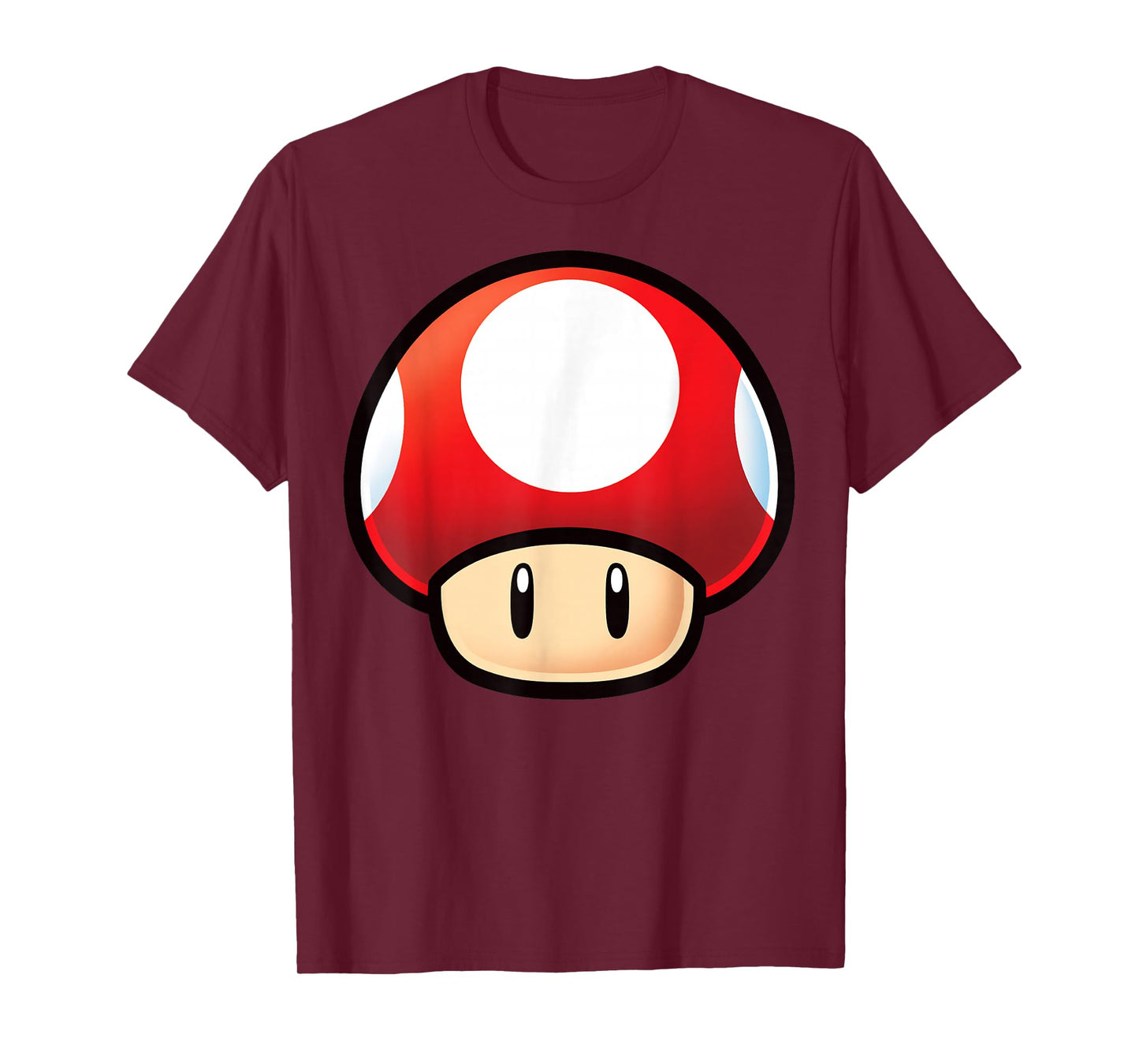 Super Mario Red Mushroom Big Face T-Shirt