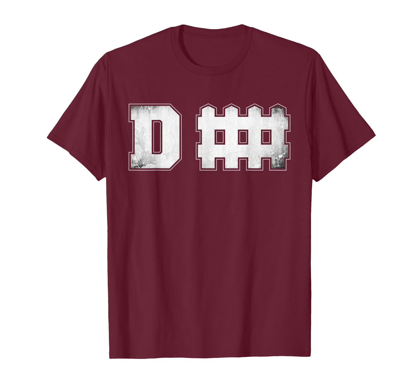 D fence Funny Defense Football T-Shirt