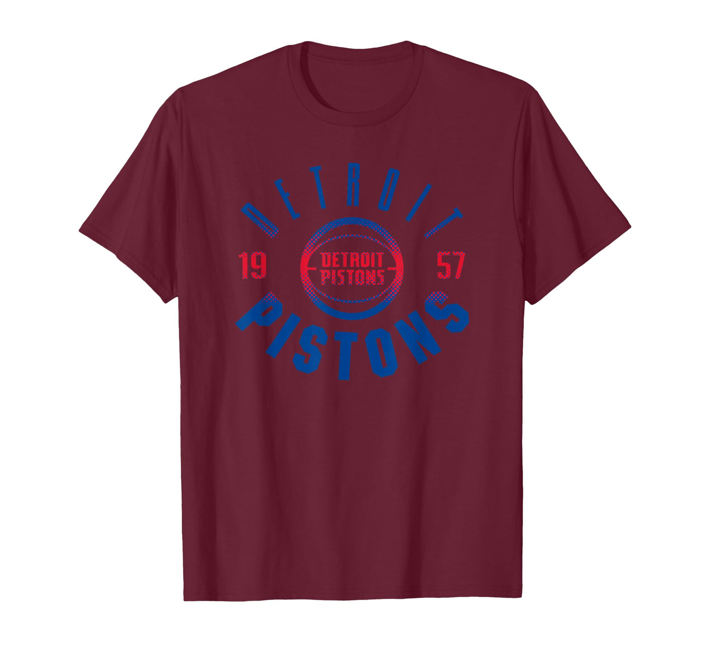 NBA Official Detroit Pistons Baseline T-Shirt
