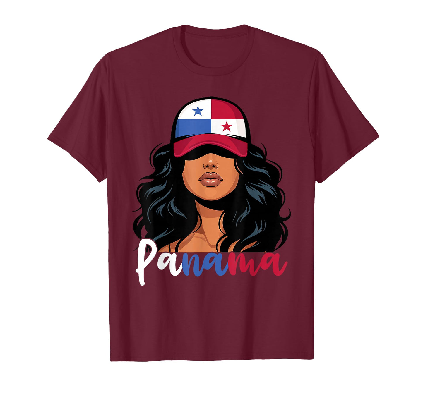 Panamanian Girl Panama Flag Proud Panameña Women T-Shirt