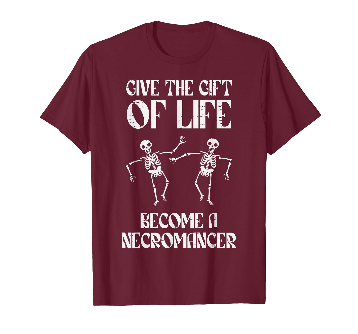 Rpg Become Necromancer Funny Gamer Boys Men Youth T-Shirt