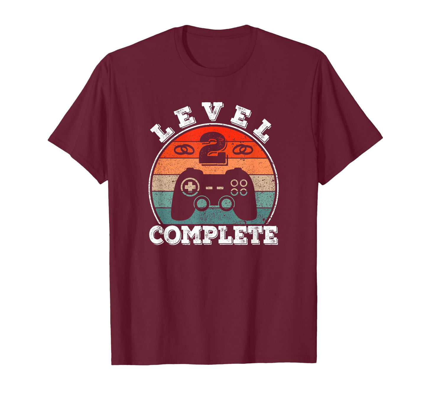 2 Years Marriage Anniversary 2 Year Married Level 2 Complete T-Shirt
