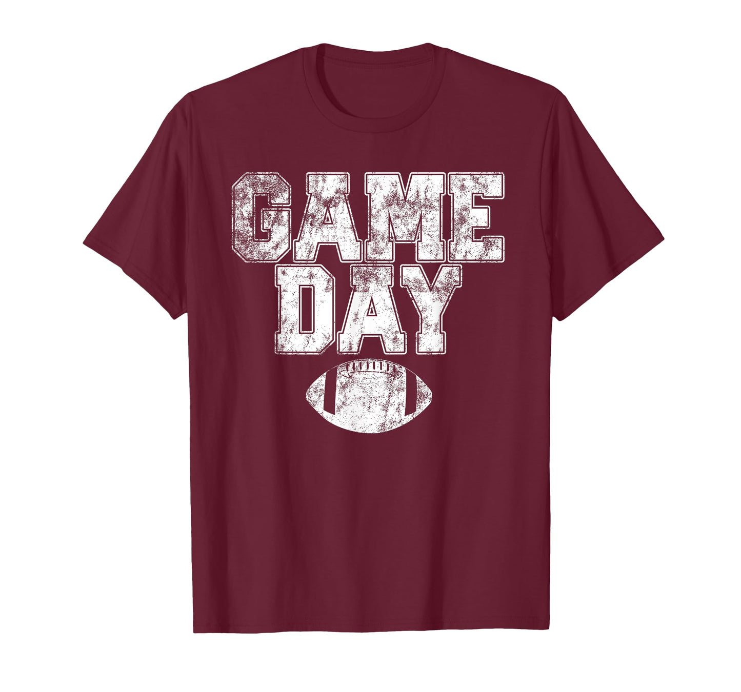 FOOTBALL Day Game Vintage Distressed Graphic T-Shirt Gift T-Shirt