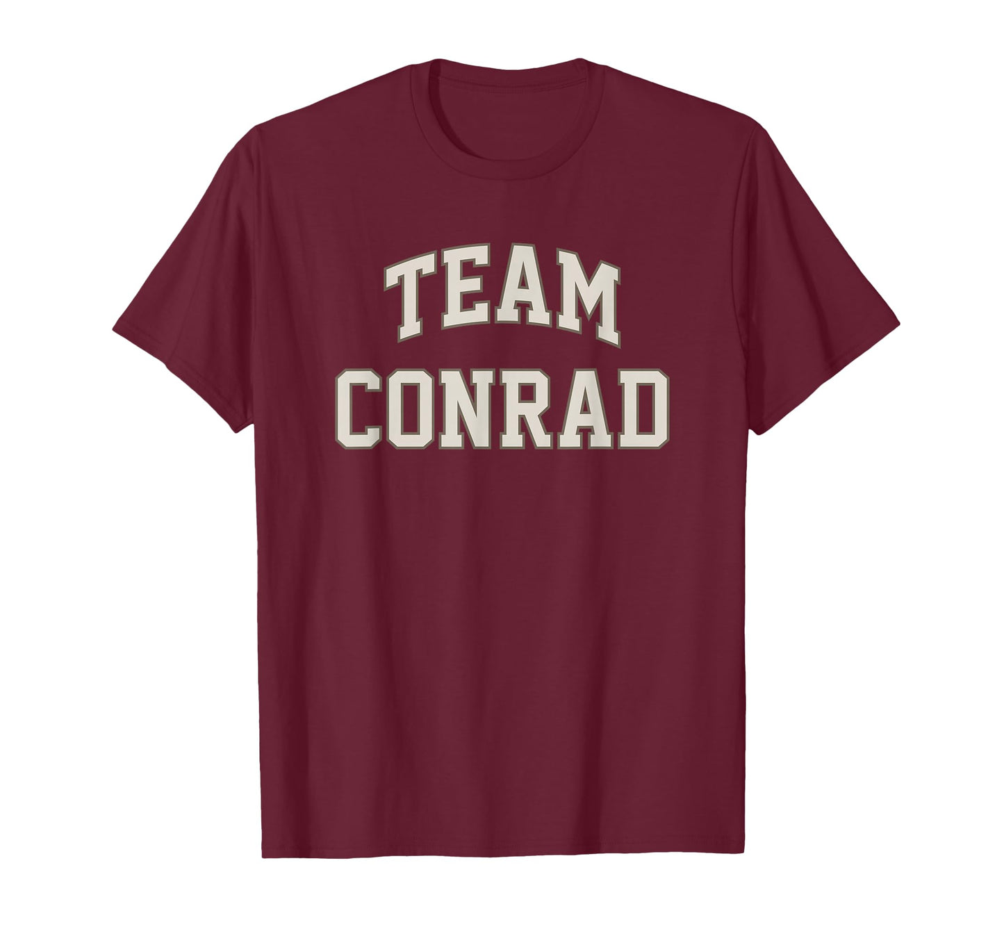 Team Conrad Cute Rivalry Graphic Coastal Style T-Shirt