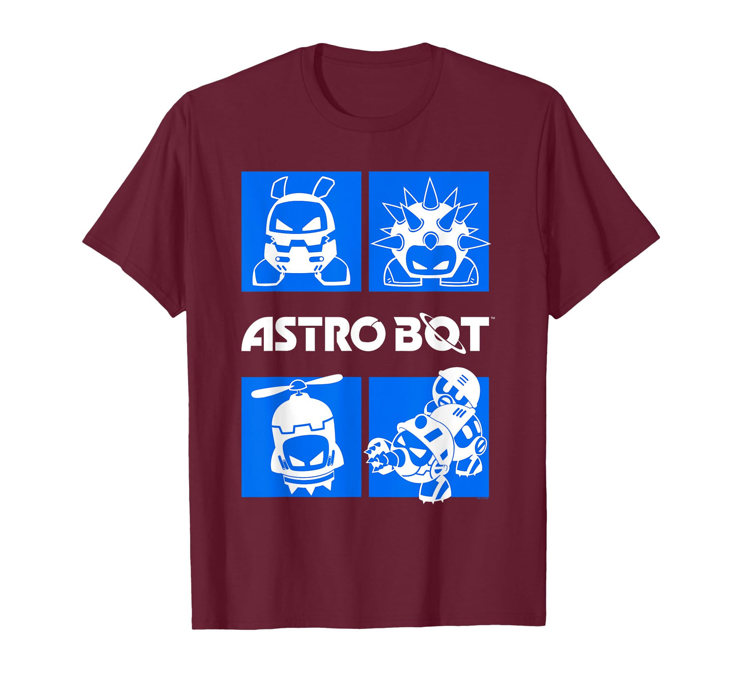 Astro Bot Video Game Enemies Playstation T-Shirt