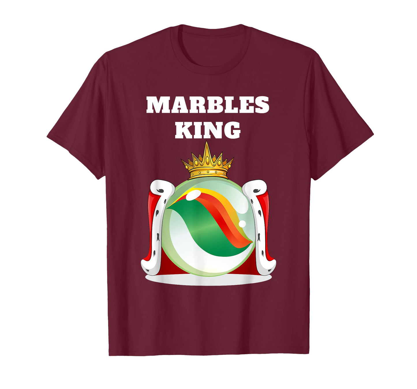 Marbles King | Boys Marbles Tshirt | Mens Marbles T-Shirt