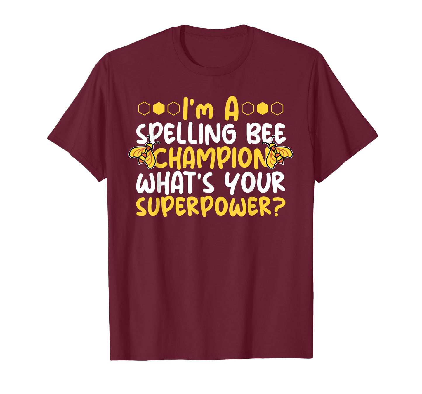 Spelling Bee Competition Competitive Spelling Bee Winner T-Shirt