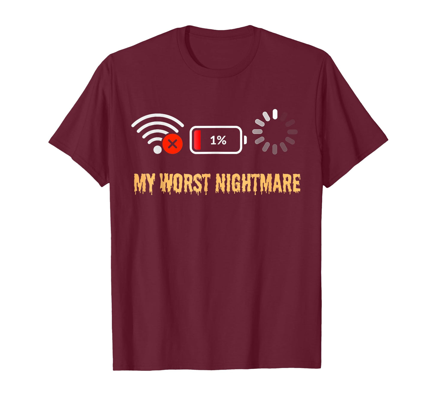 My Worst Nightmare Funny Gifts for Gamers, Gamer Humor T-Shirt