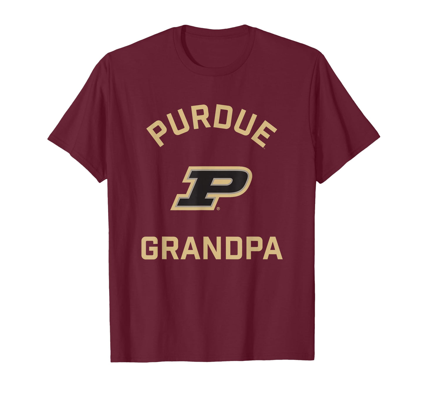 Purdue University Boilermakers Arched Grandpa T-Shirt