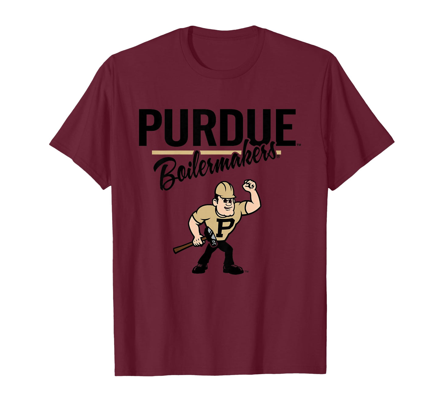 Kids Purdue Boilermakers Kid's Mascot White Officially Licensed T-Shirt