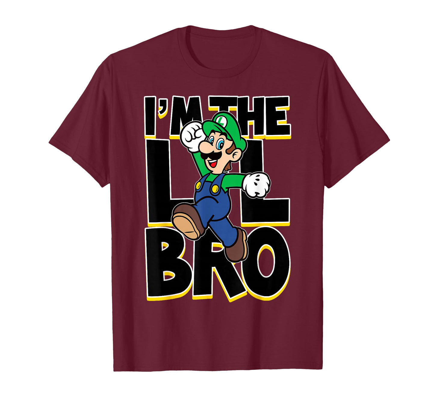 Super Mario Luigi I'm The Lil Bro T-Shirt