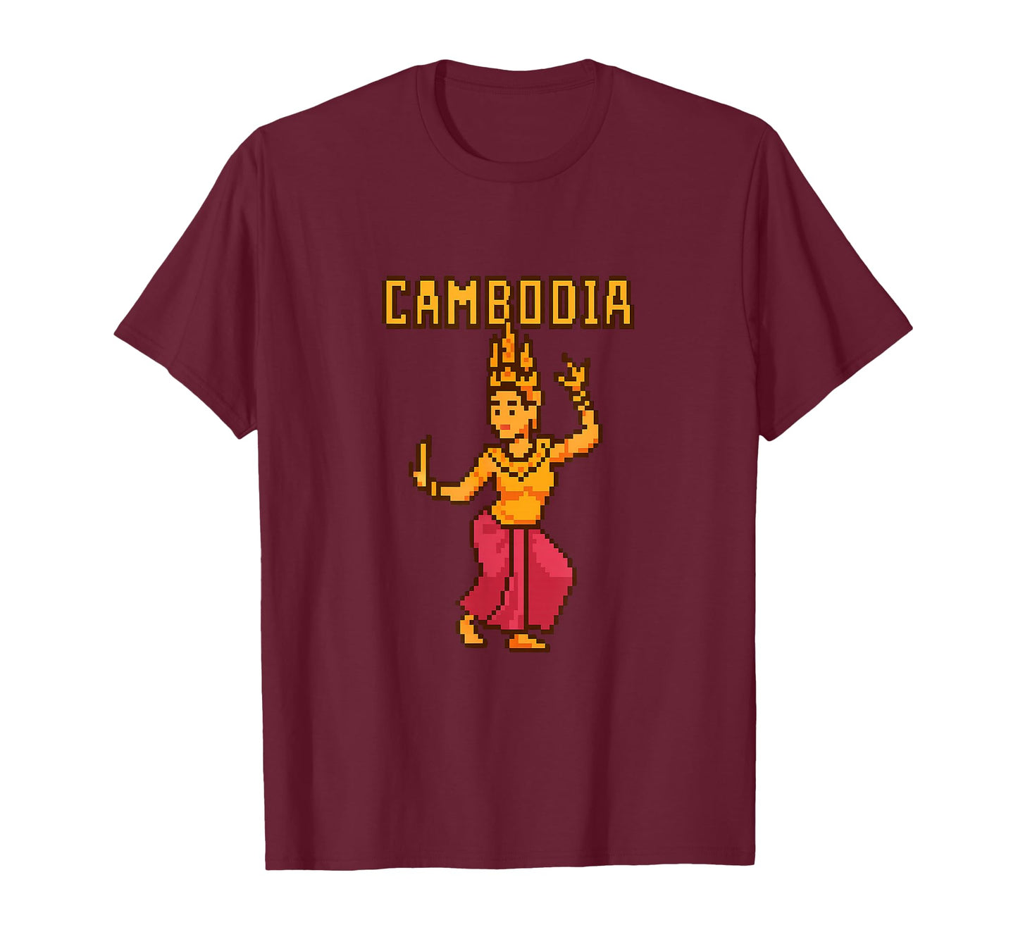 Cambodia Retro Apsara T-Shirt