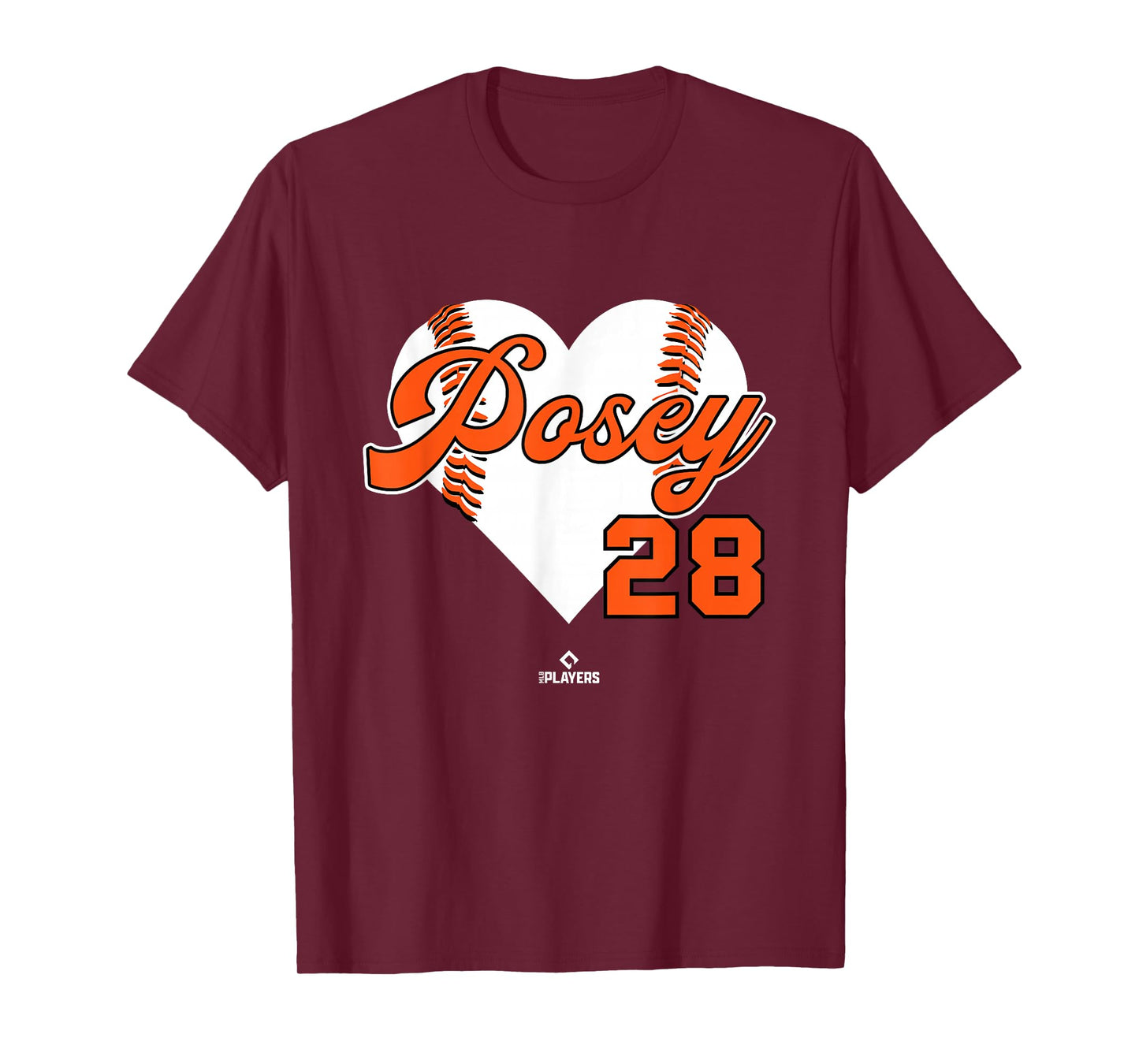 Baseball Heart Buster Posey San Francisco MLBPA T-Shirt
