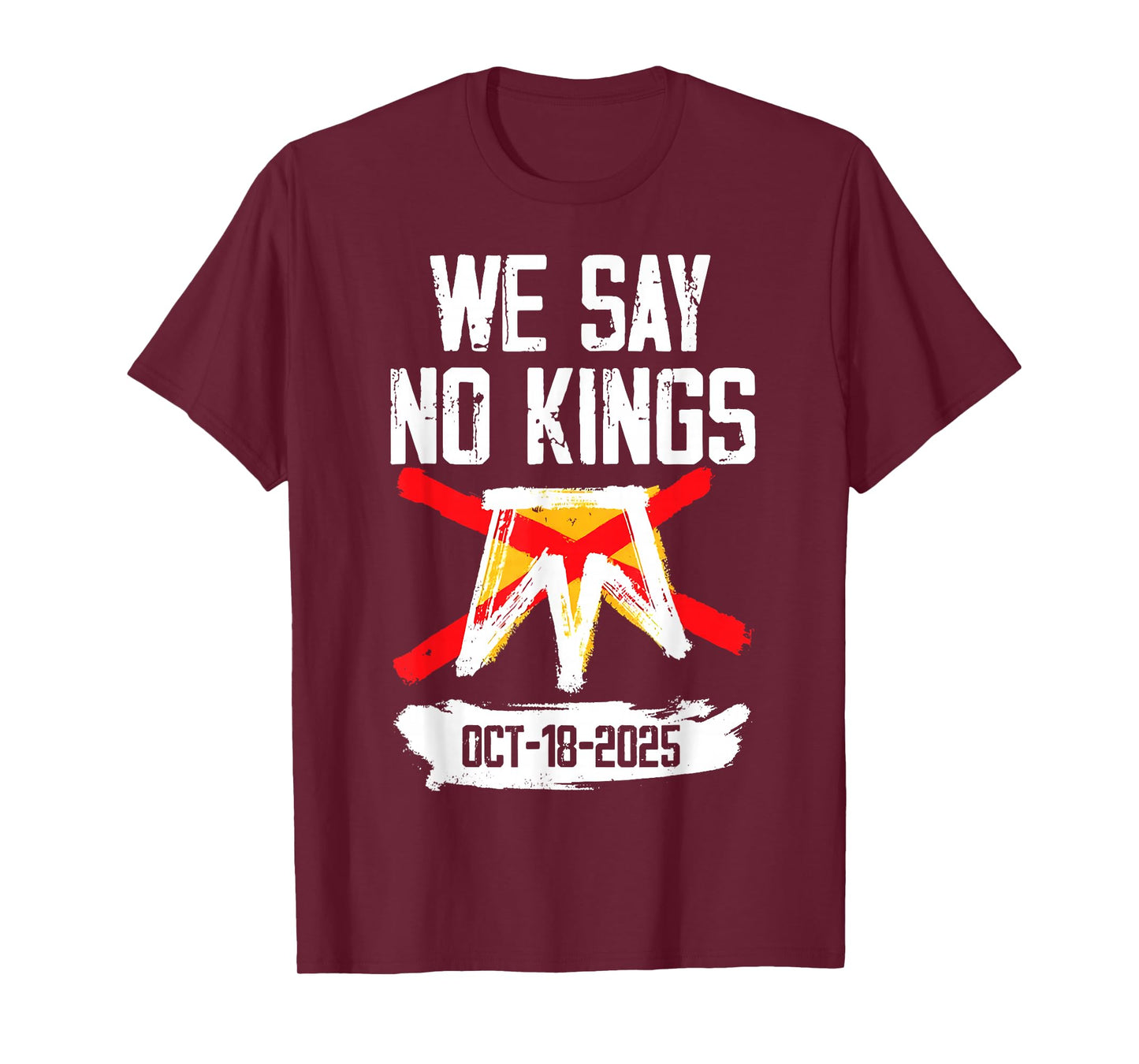 No Kings Shirt Men Women No Kings October 18 T-Shirt