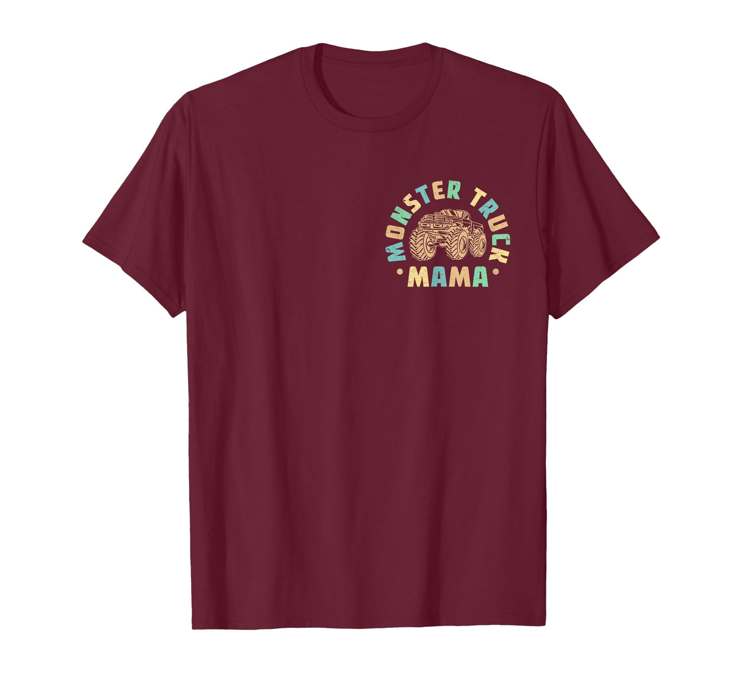 Monster Truck Mom Shirt In My Monster Truck Mama Era 2 Sided T-Shirt